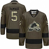 Glued Colorado Avalanche #5 Rob Ramage Green Salute to Service NHL Jersey,baseball caps,new era cap wholesale,wholesale hats
